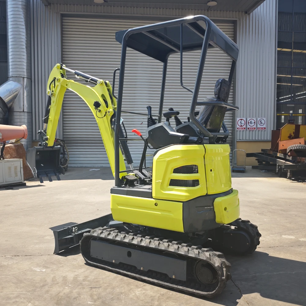 Mini Excavator GW-18 Crawler 1.8 Ton Upgraded Customized Small Digger for Excavation Crushing Home Cargo Elevator Work