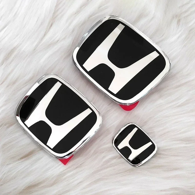 

Электролитически покрытые наклейки-эмблемы из АБС-пластика для автомобилей Honda Civic, Accord, CR-V 10-11 поколений, Civic 9.5-го и 10-го поколений, Accord 06-22, CR-V