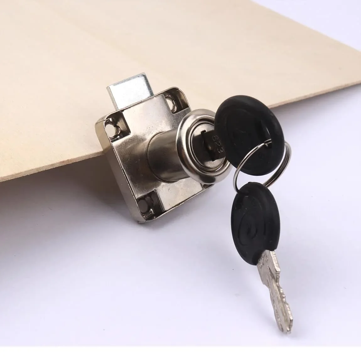 

2pcs Set Cam Drawer Furniture Lock Door Letter Mailbox Cabinet Cupboard Lock 4 Keys RV Replacment Cam Lock Car Accessories