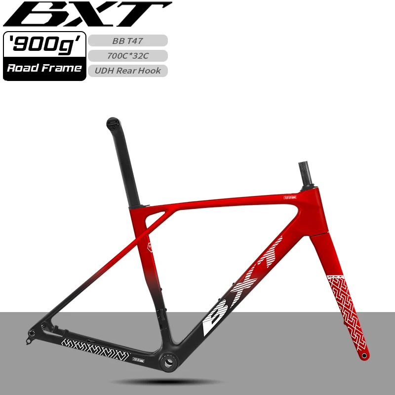 BXT T1000 Carbon Fiber Full Carbon Road Bike Frame High Strength Lightweight Racing Bike Frame view 6