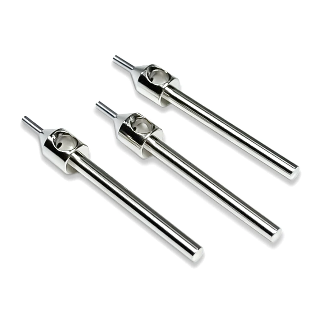 316 Edelstahl 2,5mm Haartransplantations-Bohrer mit Stumpfer/Geriffelter Spitze, 0,7mm - 1,2mm FUE Punch Haarfollikel-Extraktionswerkzeug – Detail 2