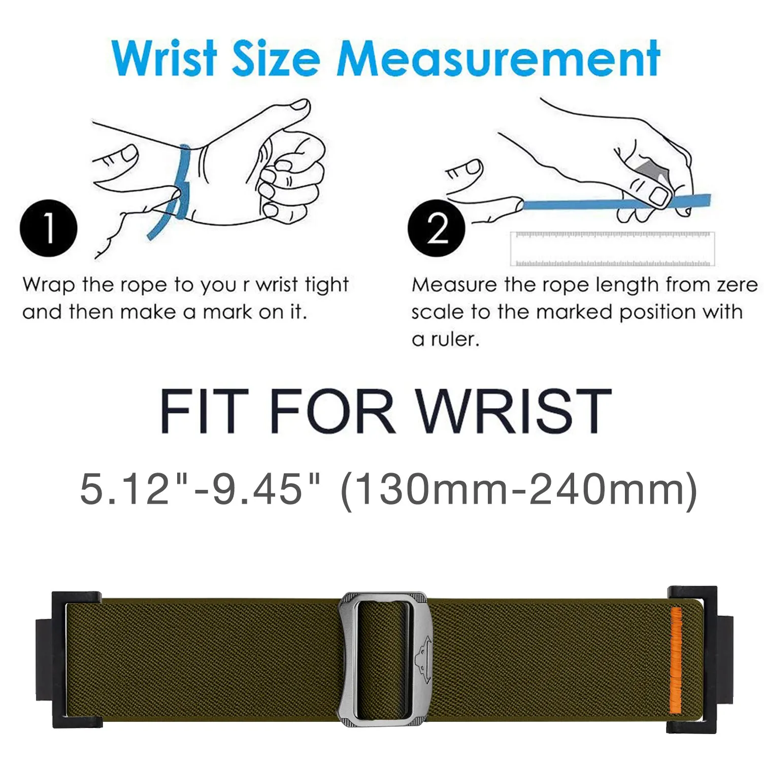 حزام معصم من النايلون المضفر الناعم القابل للتمدد لساعة كاسيو gshock DW-5600/8900، GA-100/GW-B5600/GB-5600 /GW-6900