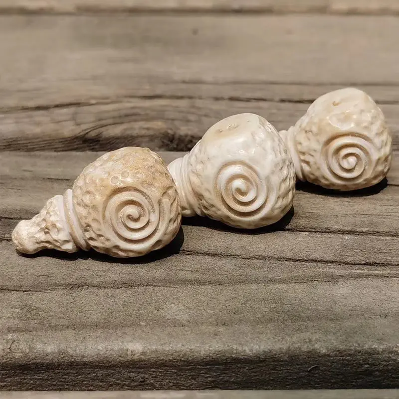 Antler three-way camel bone bracelet Buddhist prayer beads DIY video