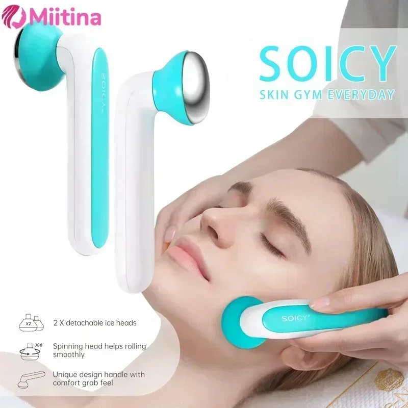 

Eyes Face Ice Roller for Facial Cooler Neck Face Massagers Cooling Derma Stamp Cold Therapy Skincare Tools Ice Massage Roller