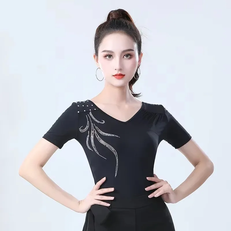 Latin Practice Clothing Competition Line Suit New 2024 Sports Costume Girl Performance Sex Stage Women Skirt Samba Dance Dresses