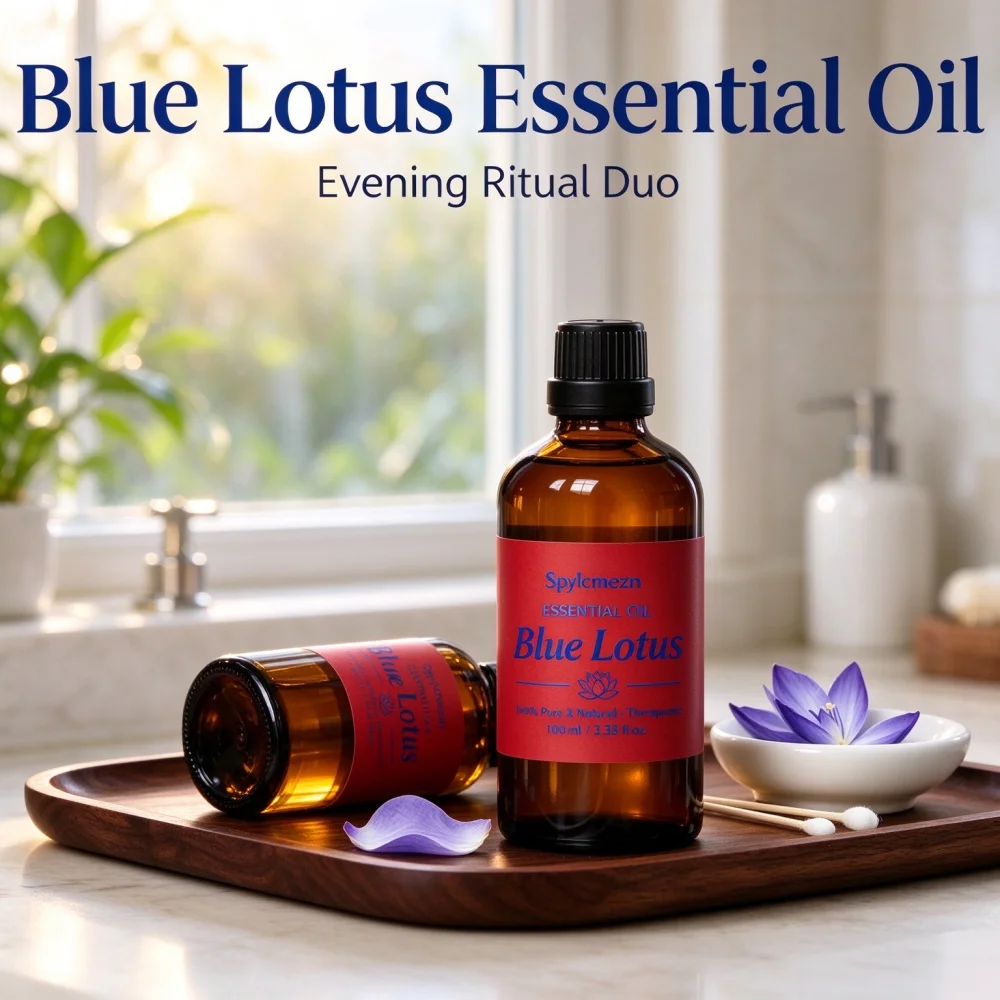 Undiluted Blue Lotus Home Fragrance Oil, Natural Scent Oil for Reed Diffusers, Aroma Diffuser, Hotel & Household Air Scent