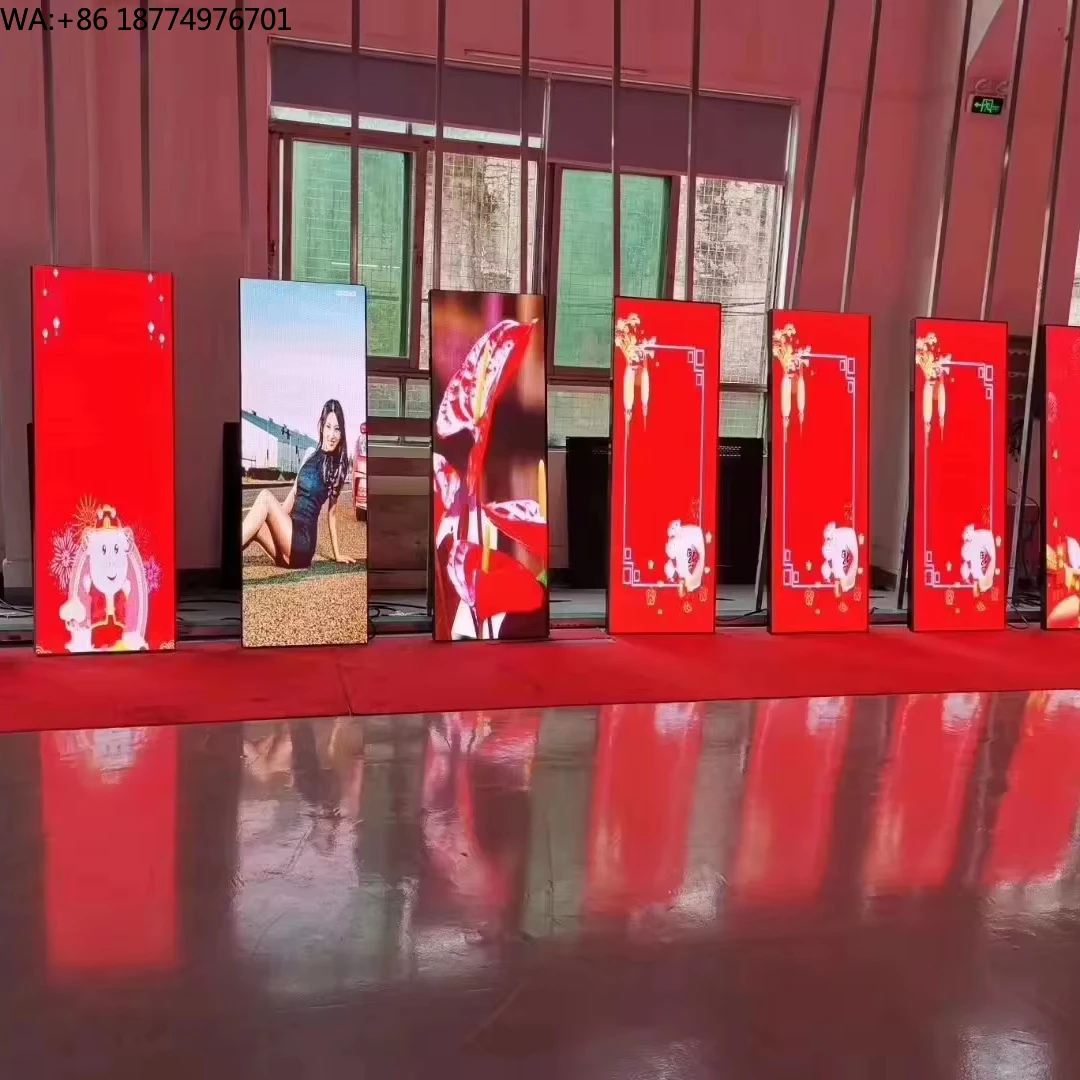 Indoor Integrated P1.86 Large LED Screen Advertising Machine for Mall Company Reception & Advertising