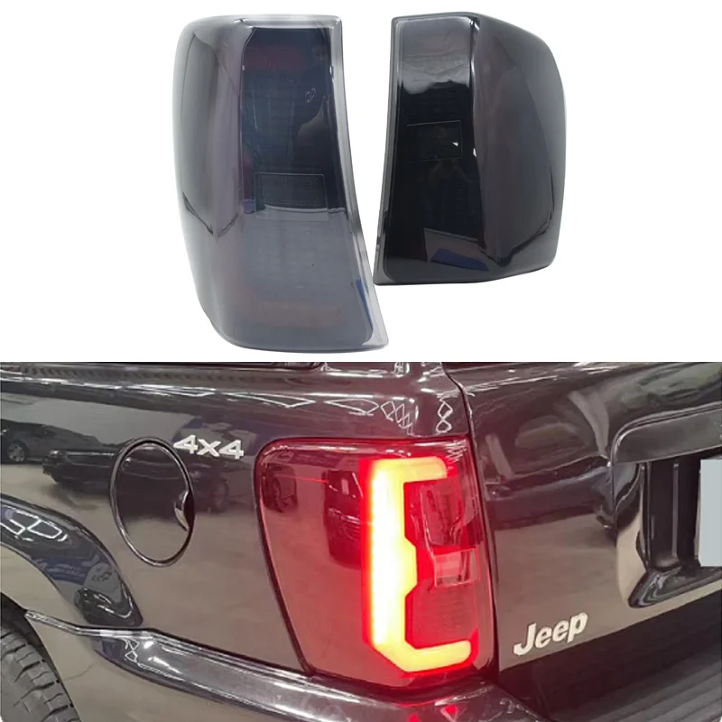 Car Tail Light Decoration Lamps  For Jeep Grand Cherokee 1999-2004 Led Rear Signal Refurbishment Assembly Auto Accessory