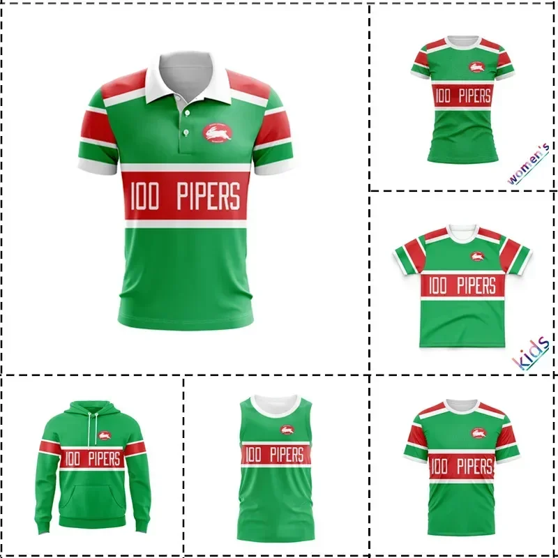 Customization 1982 South Sydney Rabbitohs Retro Jersey Kids - Women's - Men's Size: S-5XL（Print Custom Name Number）