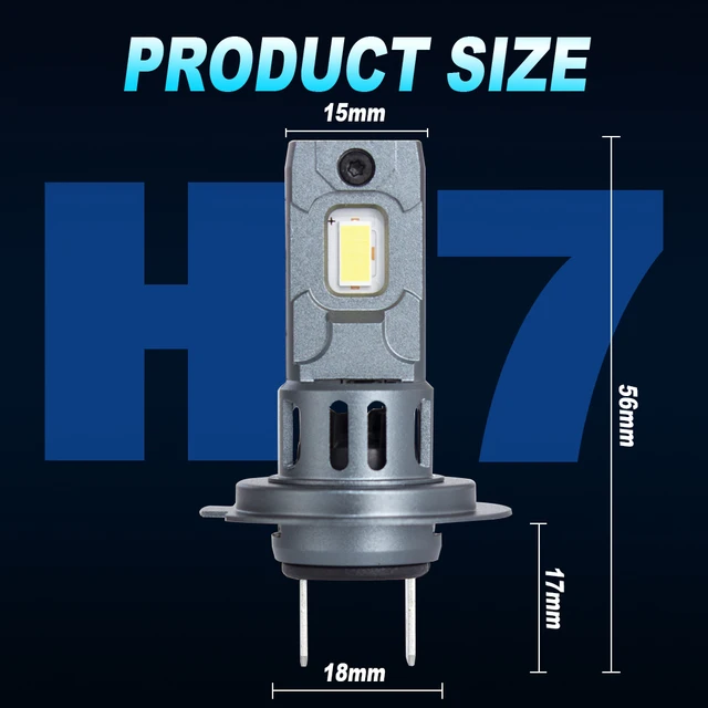 Dream Chaser 20000LM Mini H7 LED Headlight Bulb Wireless 120W CSP for Car Headlamp Auto Diode Lamps H7 Turbo Led 12V 6500K 6 Dream Chaser 20000LM Mini H7 LED Headlight Bulb Wireless 120W CSP for Car Headlamp Auto Diode Lamps H7 Turbo Led 12V 6500K 6
