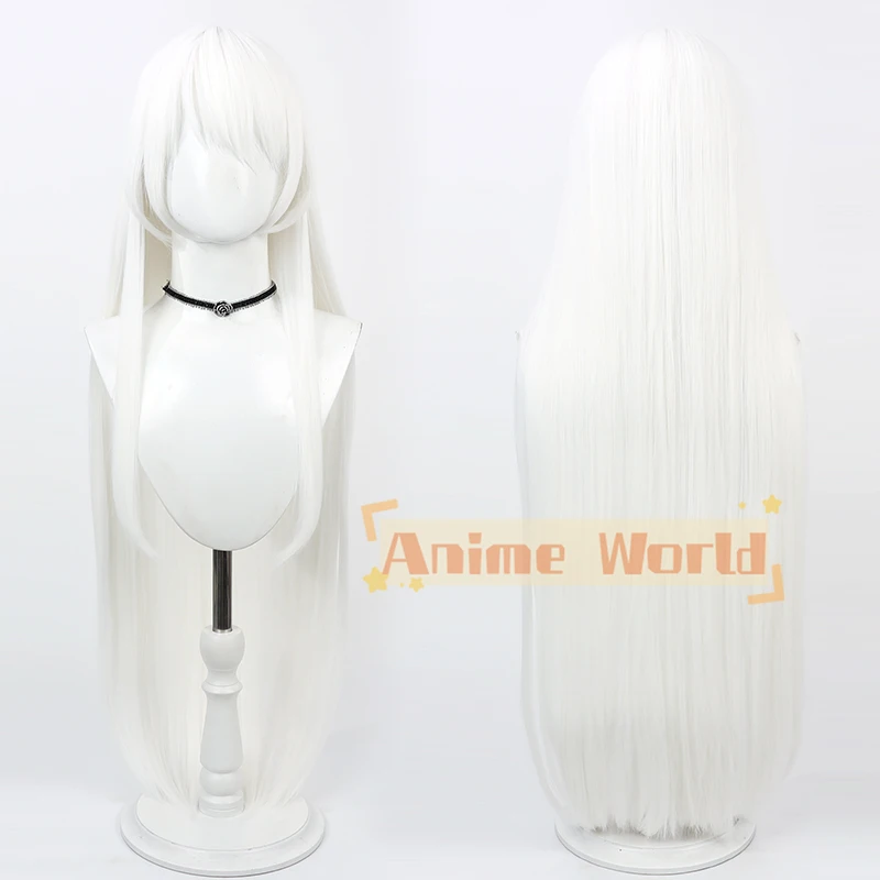 Azur Lane Enterprise Cosplay Wig Long Synthetic Hair Heat Resistant Halloween Role Play Party