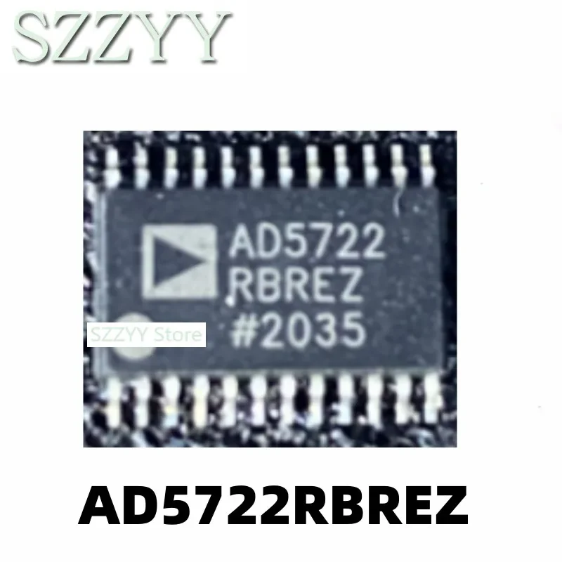 5PCS AD5722RBREZ TSSOP24 pin mount digital to analog conversion chip integrated circuit IC