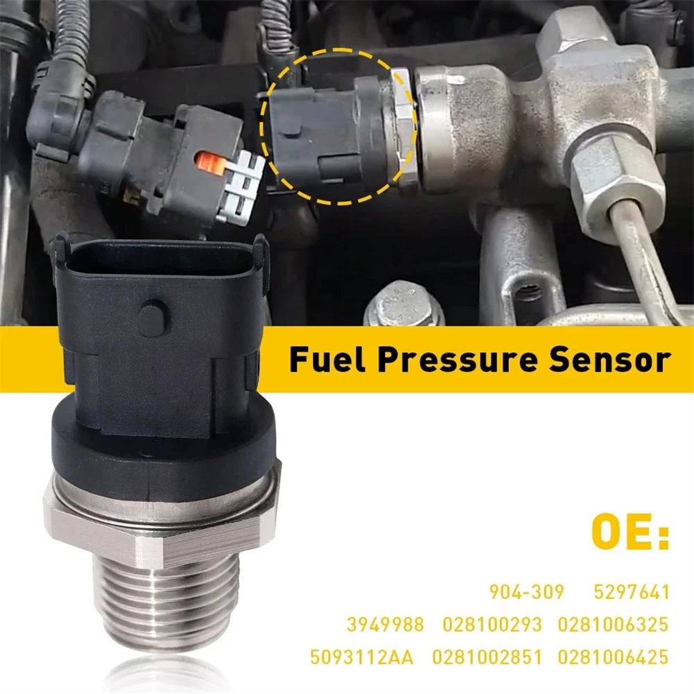 Czujnik ciśnienia paliwa do Dodge 2500 3500 Diesel 5.9L, kompatybilny z silnikami Cummins, OEM 0281006425 3949988