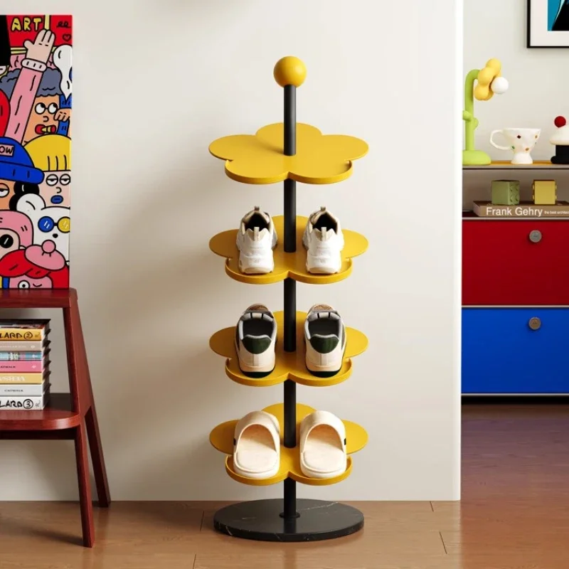 

Good-looking Shoe Rack Minimalist Footwear Shelf for Small Spaces Dopamine Apartment Storage Inclined Design Entryway Organizer