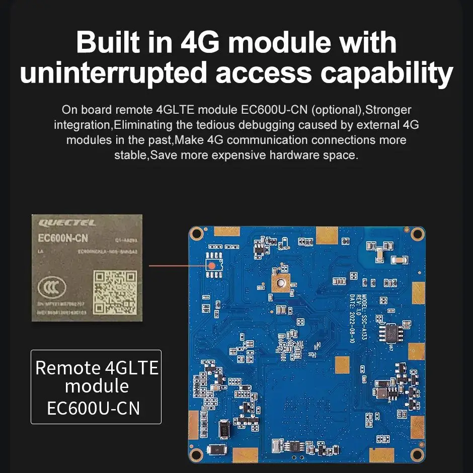 Liontron Moederbord Arm Allwinner A133 Ddr4 4 4Gb Wifi Bluetooth Mipi Dsi Rgb Ttl Rs485 Rs232 Usb Android Single Board Computer