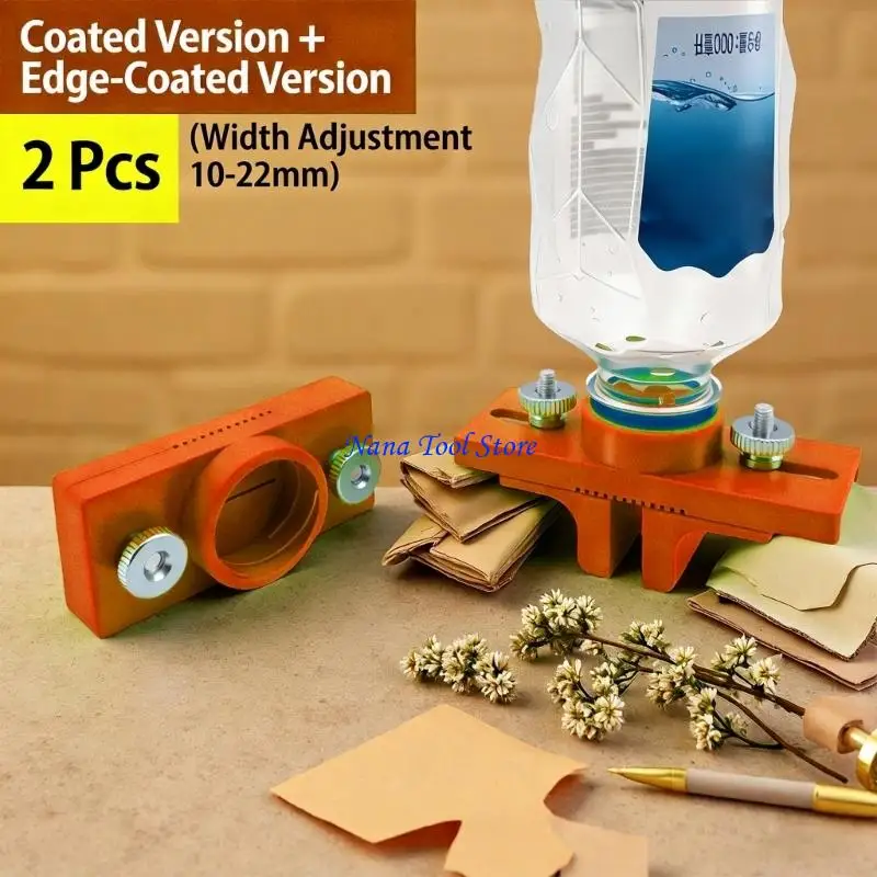 31GJ Pack of 2 Glued Applicator Attachments with 10-22mm Adjustable Width for Consistent Application Steel &Plastic Build