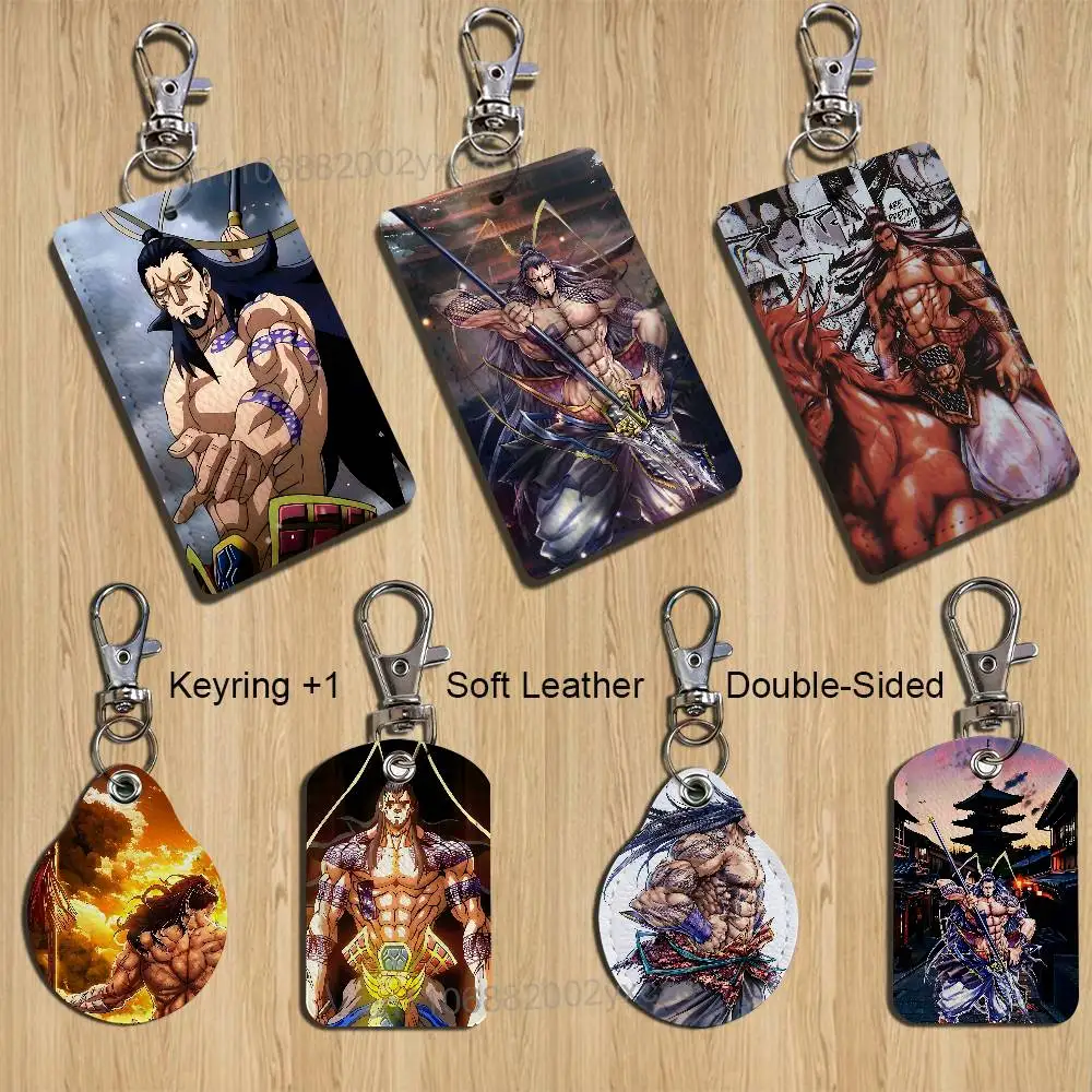 

R-Record of Ragnarok L-Lu Bu Cartoon Singer Anime Card Keychain Fashion Pendant Bag ID Door Card Case Bus Card Cute Adult