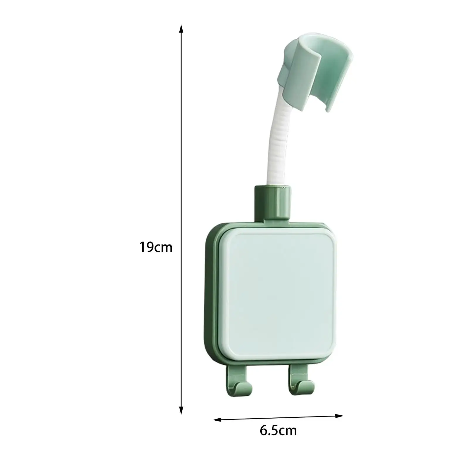 Wall mounted shower holder, universal bracket for stable support for home