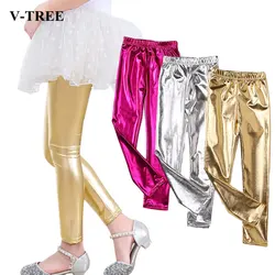 Children's Leggings Bling Girls Pants Children Golden Pants Spring Autumn Leggings For Girls Kids Trausers Baby Legins 2-9Y