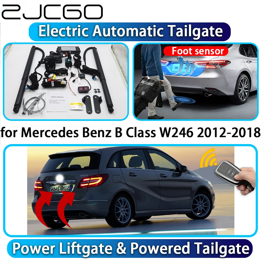 

ZJCGO for Mercedes Benz B Class W246 2012-2018 OEM Automatic Power Liftgate Powered Tailgate Intelligent System Trunk Lift Kit