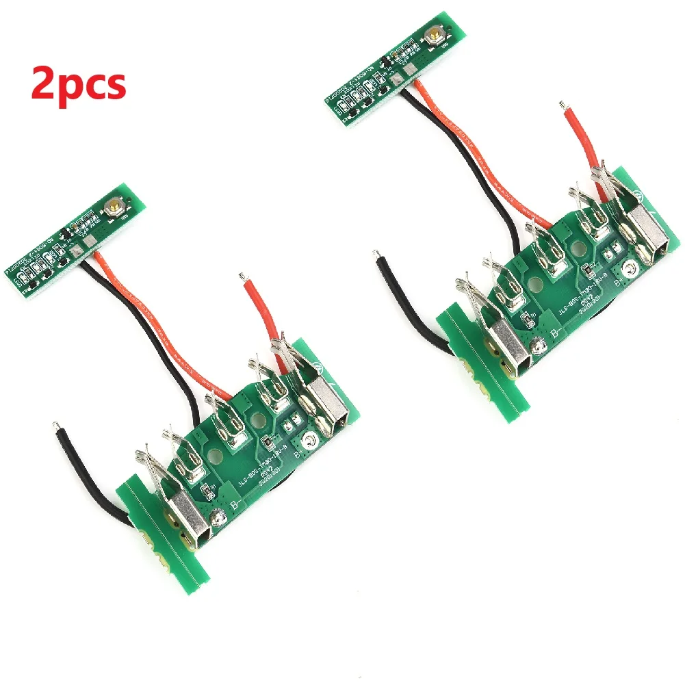 2pcs Circuit Board PCB Charging Protection Board For BAT609 BAT609G BAT618 BAT618G Li-ion Battery Replacement Part