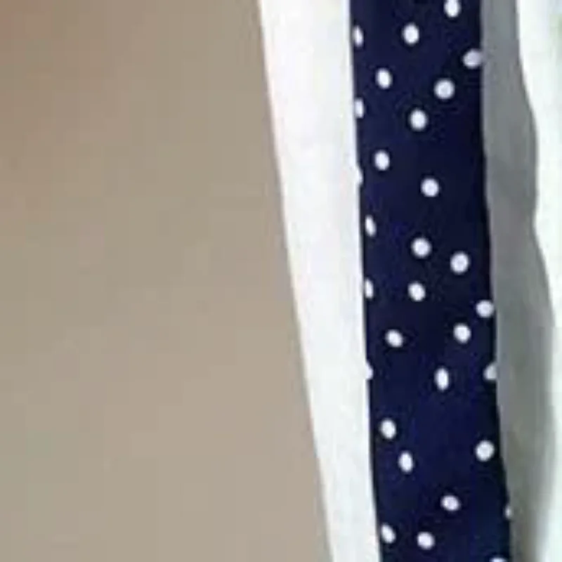 Fashion Vintage Polka Dot Long Silk Scarf Pearl Waist Chain Fashionable Luxurious Design Belt Exquisite Clothing Accessories