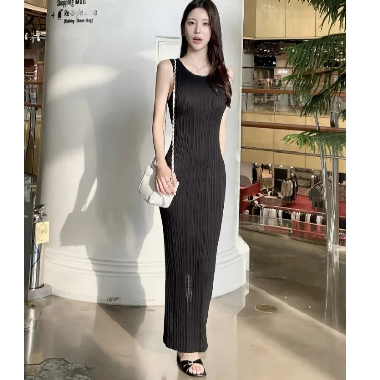 

Dongda Gate Faionable Удобный женский сексуальный приталенный трикотаж Svel Dr с высокой талией, мягкий вискозный полиэстер, высокая прочность...