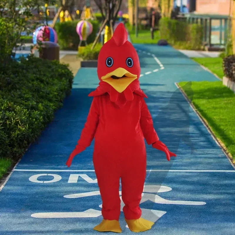 Cosplay Pasen Turkije haan kip Mascotte Kostuum Reclameceremonie verjaardag Fancy Dress Party Animal carnaval rekwisieten uitvoeren