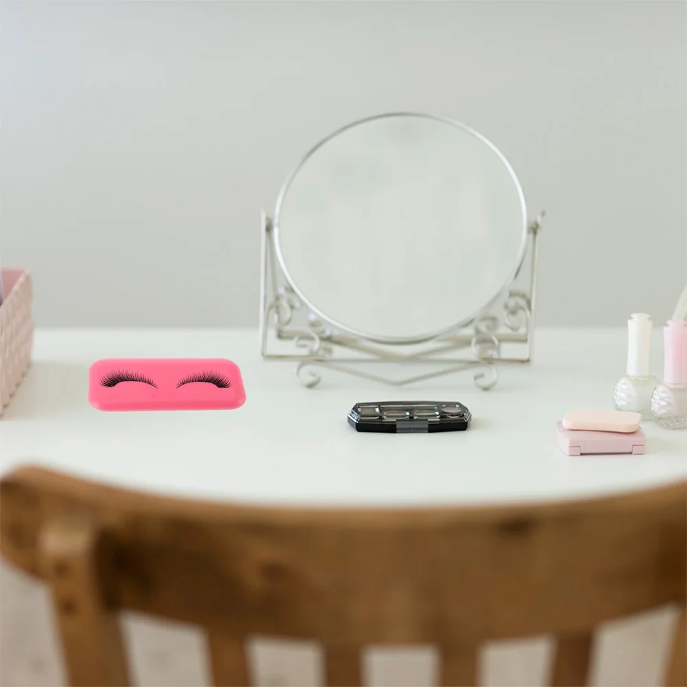 Almofadas de enxerto de cílios de silicone, 6 peças, almofadas de testa, suporte de cílios postiços, reutilizáveis, suprimentos de extensão de cílios confortáveis