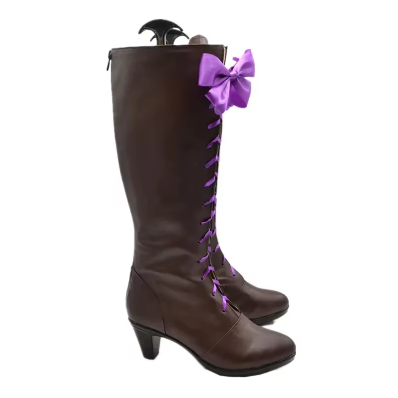Anime Alois Trancy Cosplay Sapatos Botas femininas personalizadas