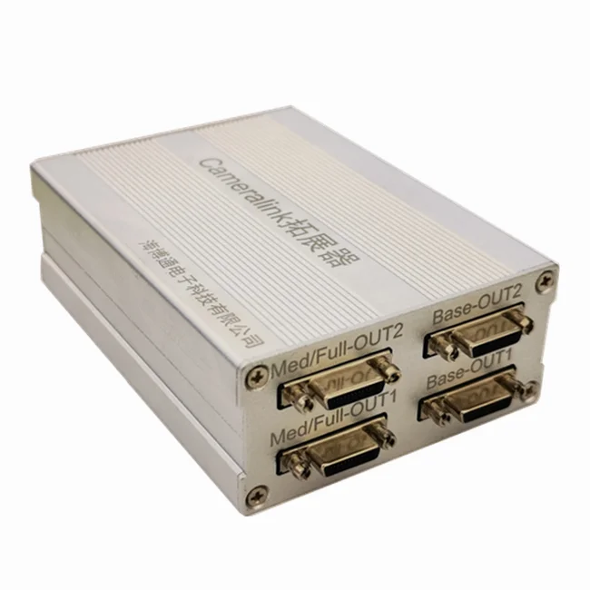1-to-2 CameralinkExtender Repeater Supports Full Mode for Industrial Grade