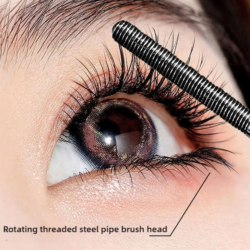 Rímel 3d fibra de seda não mancha cílios primer natural preto cílios de longa duração cosméticos extensão maquiagem suprimentos