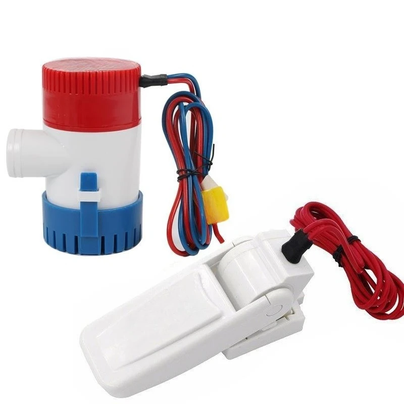 12V DC Submersible Bilge Pump 750GPH 1100GPH Marine Yacht Electric Water Drainage Component