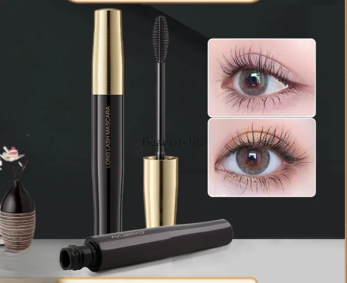 

Mascara Waterproof Long Curling Not Smudge Smear-Proof Makeup Lengthened Encryption Shaping Lasting