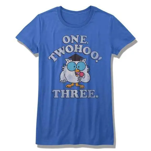 Tootsie Roll Candy Pops One Twohoo Three Women's Fitted T Shirt