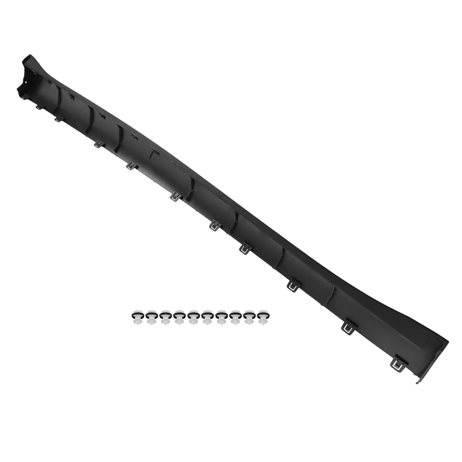 

Left Side Skirt Extension Panel Lip for Tesla Model Y 20-22 1497740-00-B Black