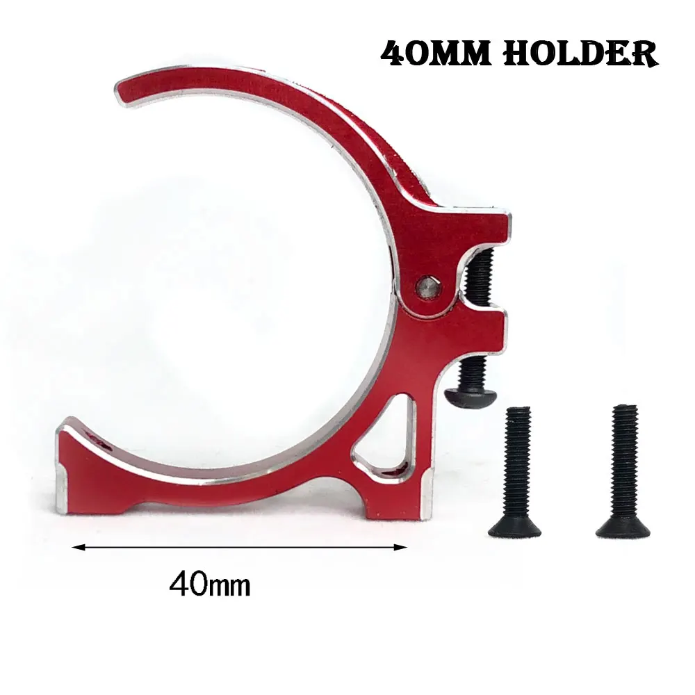 RC Motor Holder Cooling Fan 40mm 30mm Aluminum Holder for 1/10 1/8 RC Car 540 550 3650 3660 4068 4082 4092 4074 4274 4268 Motor