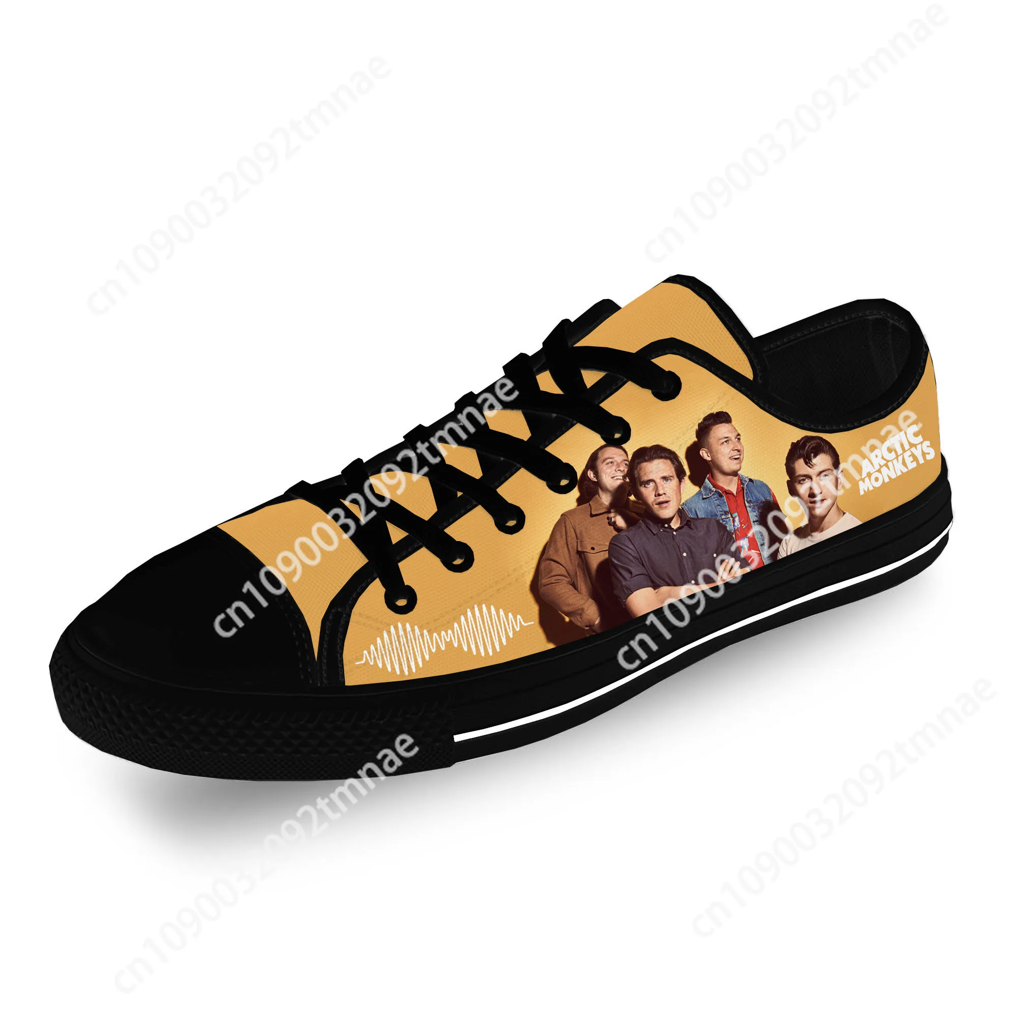 

Arctic Monkeys Low Top Sneakers Mens Womens Teenager Casual Shoes Canvas Running Shoes Custom Breathable Lightweight shoe