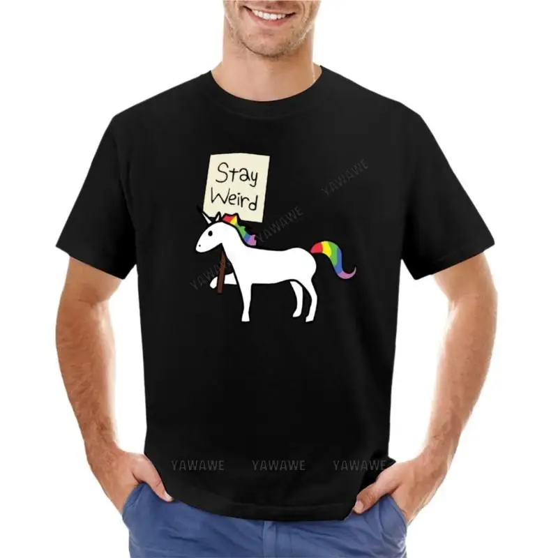 

Stay Weird, Unicorn T-Shirt Tee shirt custom t shirts design your own graphic t shirt mens t shirts