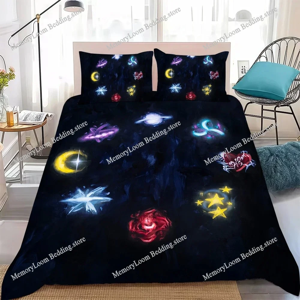 Hot Singer S-Saiko Sakura Duvet Cover Set Home Style Bedding Soft Laundry Cotton Bed Student Dormitory Gift Home Textileextile74