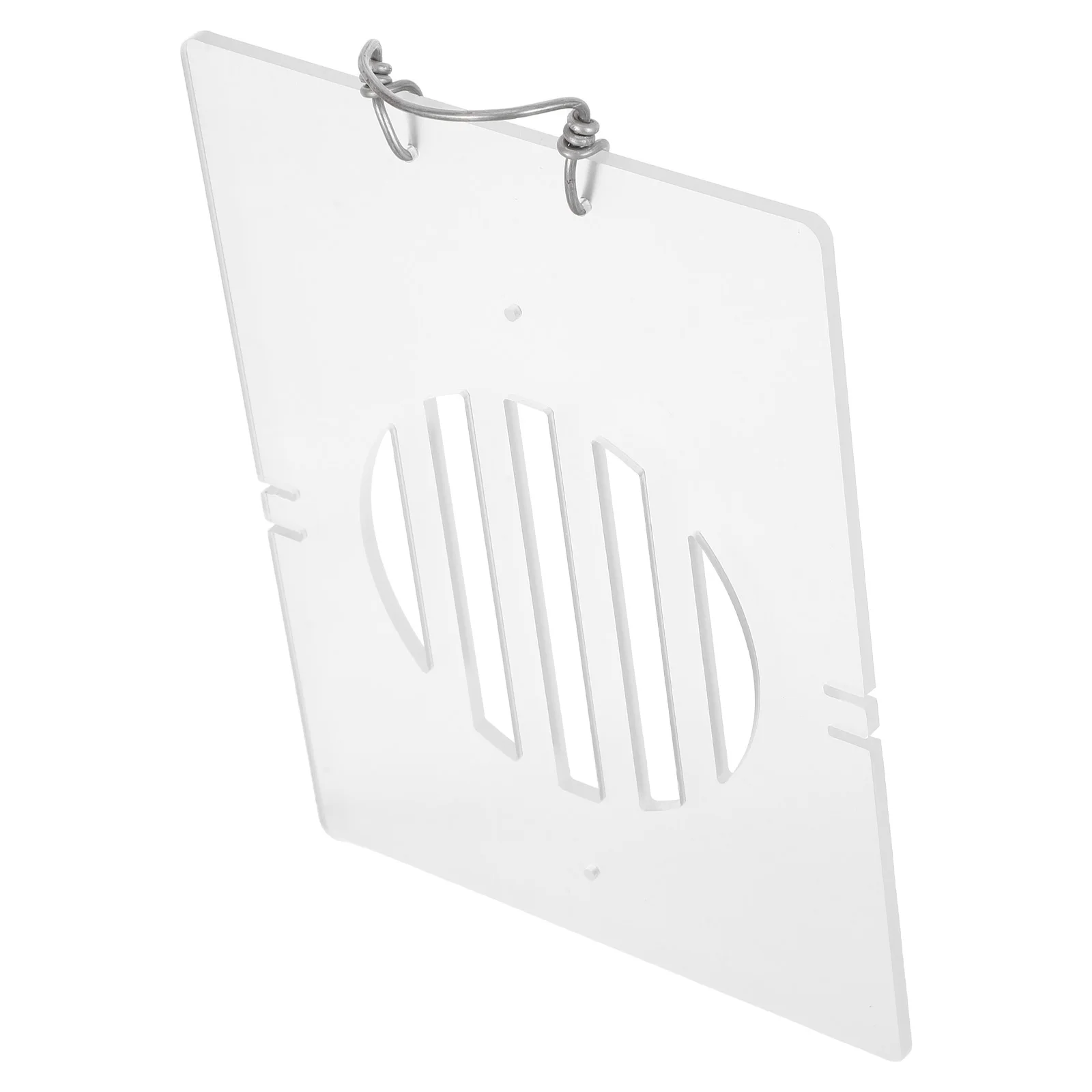 

Fern Acrylic Mounting Board Wall Display Vertical Garden Decorative Plant Planter Board Air Plants Orchids 9.43x7.07x0.20in