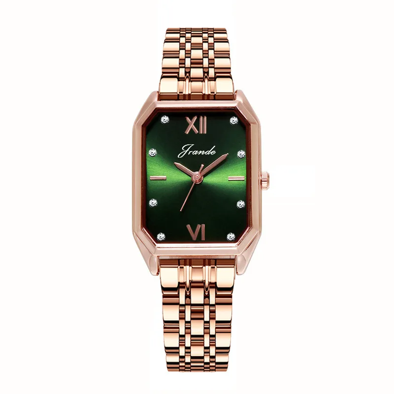 

Новые стильные и универсальные женские кварцевые часы со стальным браслетом — высококачественные часы для женщин, идеально подходящие в качестве подарка на День святого Валентина.