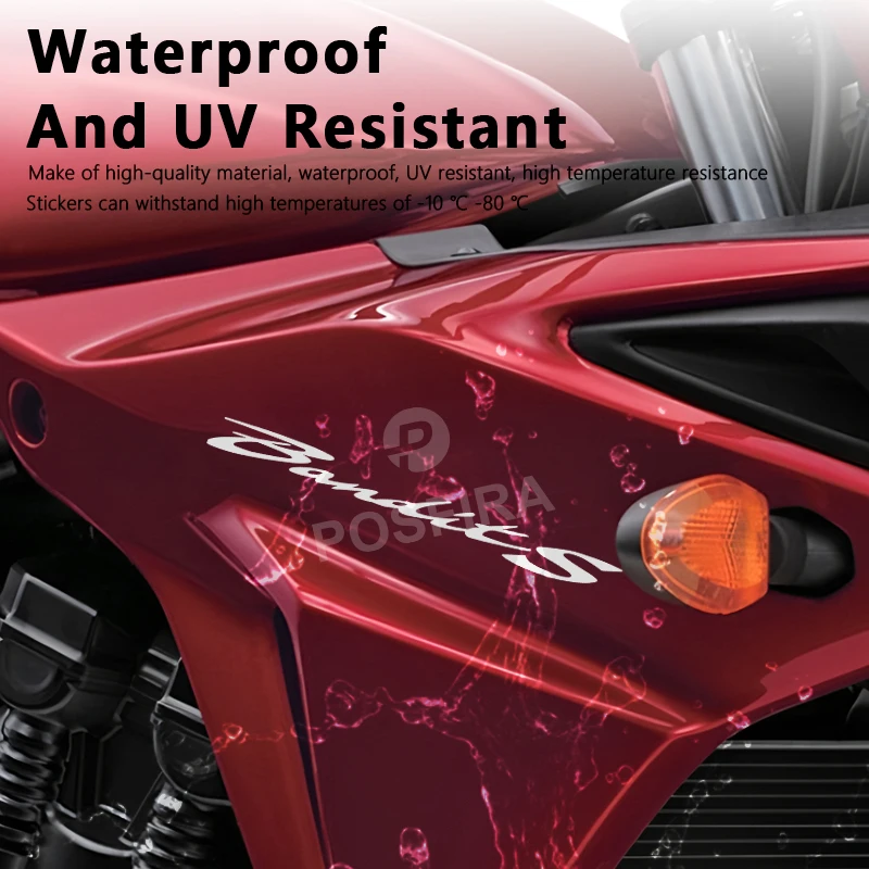 

Непроницаемые перила для мотоцикла Suzuki Bandit 1200 600 650 S GSF 1200S 650S 600S, аксессуары, pegatinas для мотоцикла