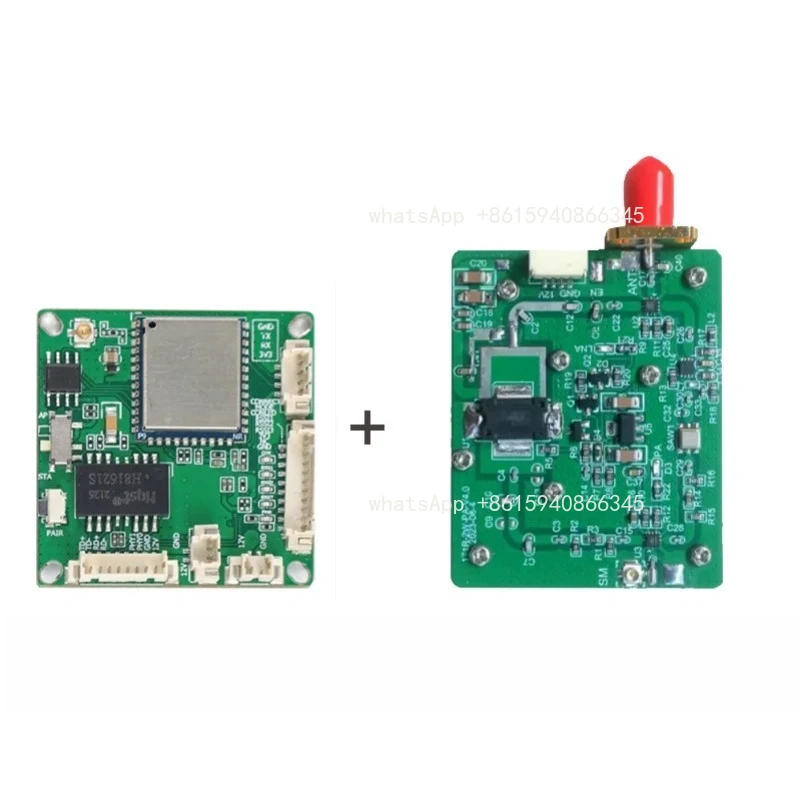 2W Amplifier 200mw WiFi Drone Video Image Transmission 802.11AH Wired IP Camera FPV Wireless Transmitter Sender