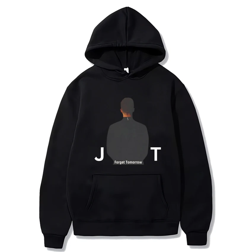 Justin Timberlake Forget Tomorrow Tour 2024 print Hoodie Unisex vintage Sweatshirt Men Women Casual Fleece Long sleeve pullovers