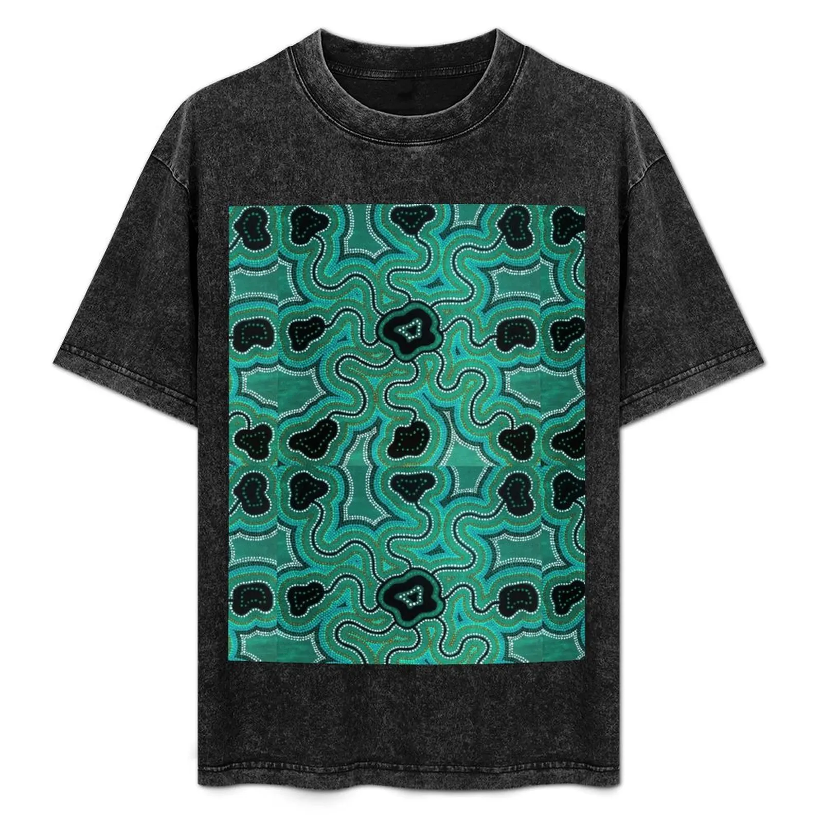 

Connection (Aqua) T-Shirt topping football t shirt oversizeds mens graphic t-shirts anime