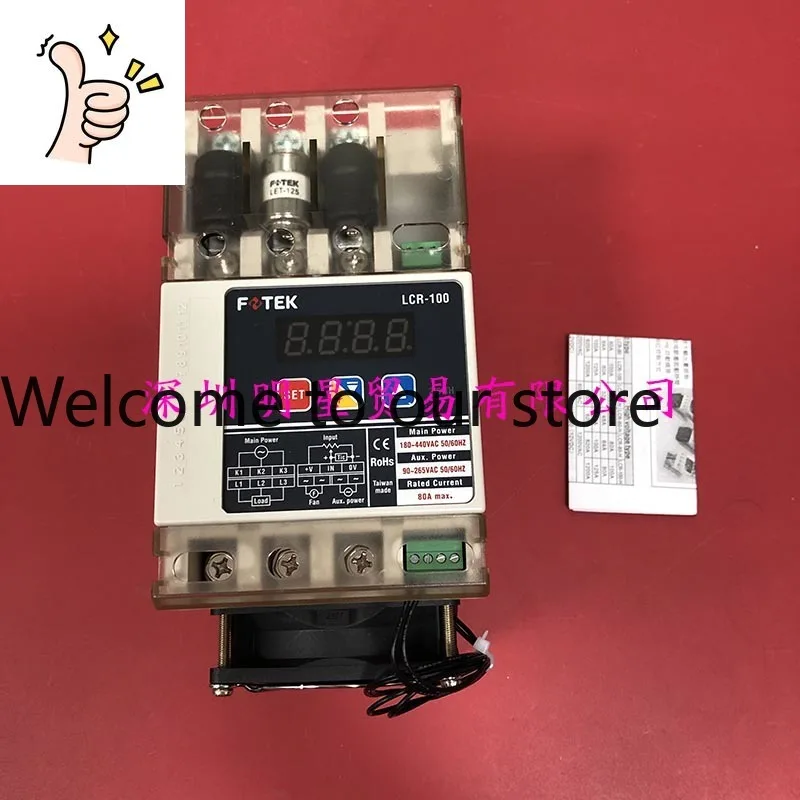 

Taiwan Yangming FOTEK Power Regulator LCR-100 Spot Original Genuine Fake One Penalty Ten