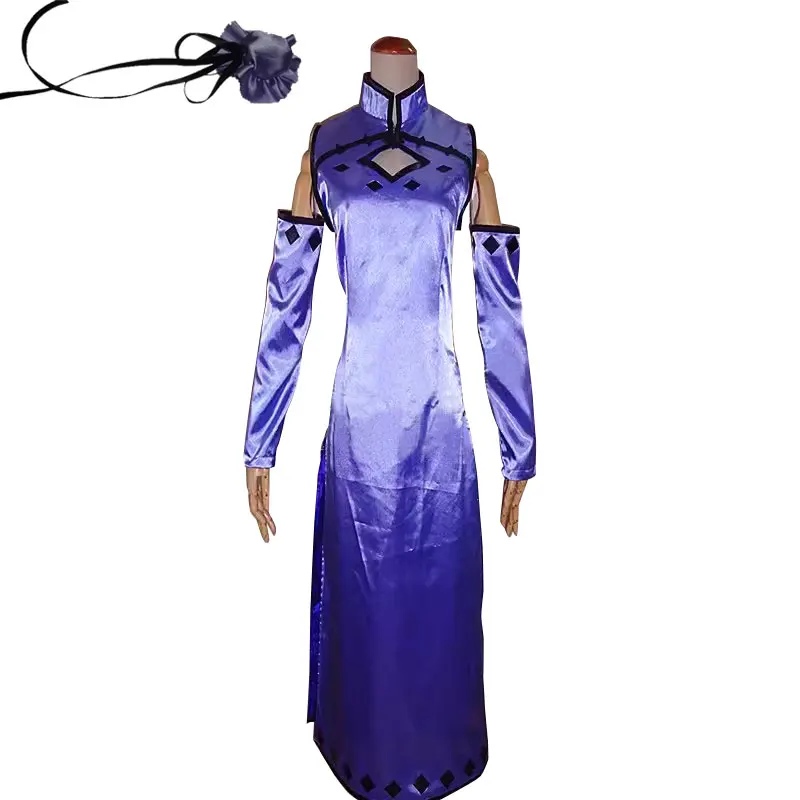 Anime Akame Cosplay SheelsQipao Costume pour femme, robe sur mesure