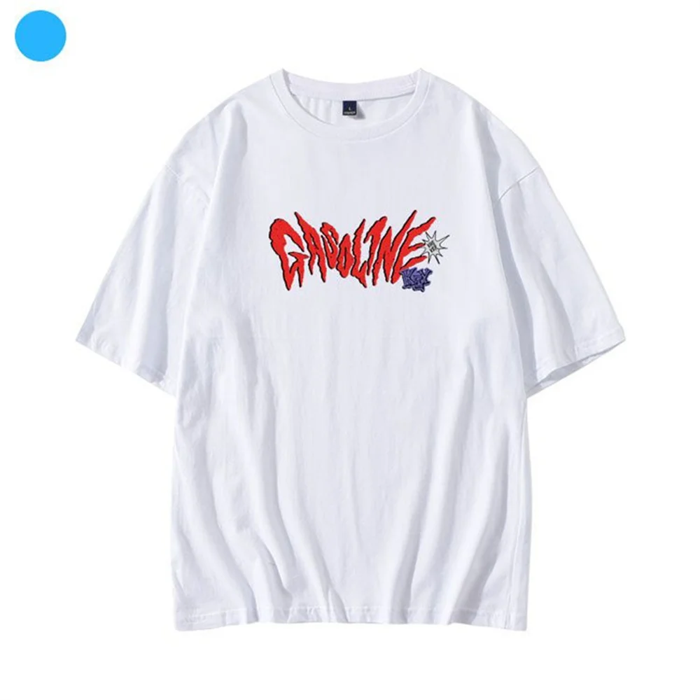 Kpop SHINee New Album Gasoline Same Short-sleeved T-shirt Onew Taemin Minho Key Kim Jonghyun Short Sleeved Shirt Top