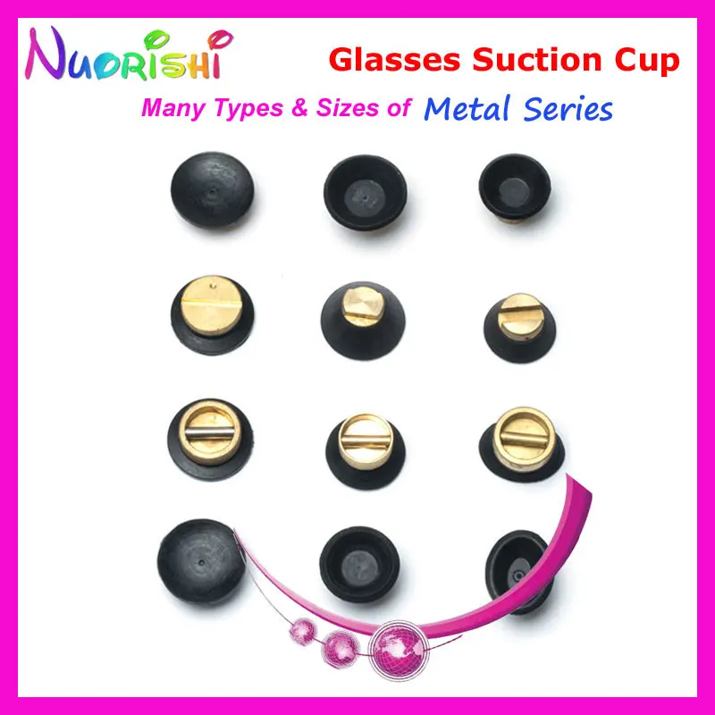 1pcs Glasses Universal Lens Block Suction Cup Of Auto Lens Edger Accessories 67 Types and Sizes for options